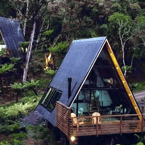 cabañas alpinas en Colombia