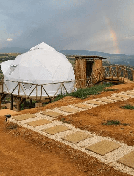 domos glamping