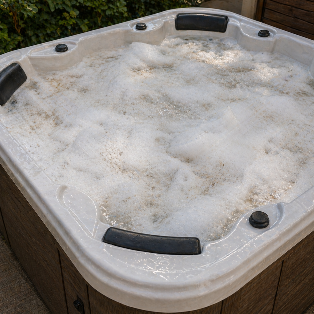 Antiespumante para jacuzzy